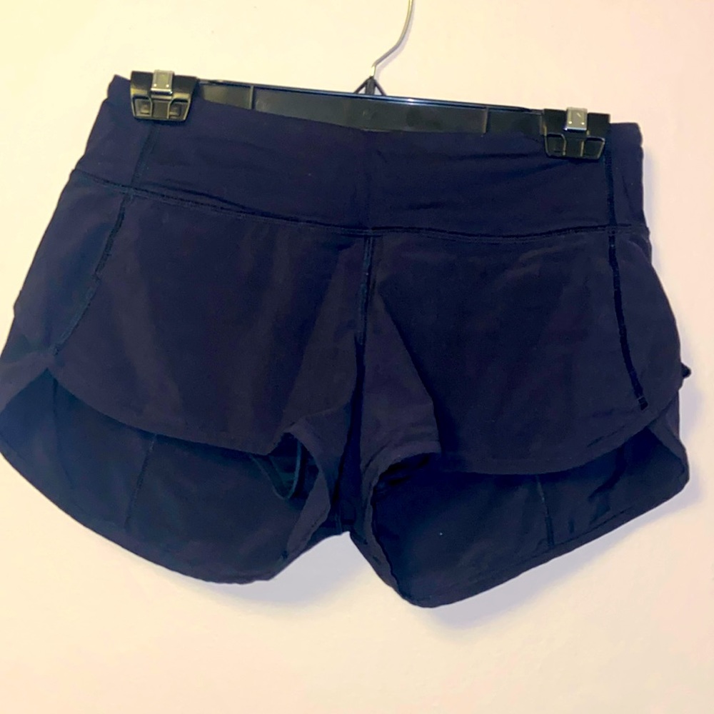 Lululemon, size 4, shorts, black